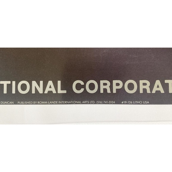 1984 Kenn Duncan “National Corporate Fund for Dance” Ballet Promo Poster 36”X24” - Picture 4 of 8